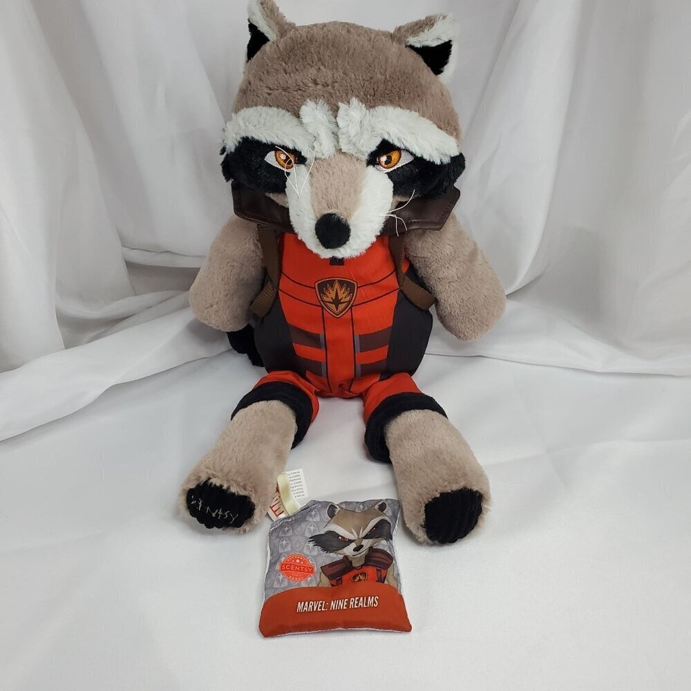 Marvel Scentsy Buddy Rocket Raccoon Guardians of the Galaxy 16" Plush